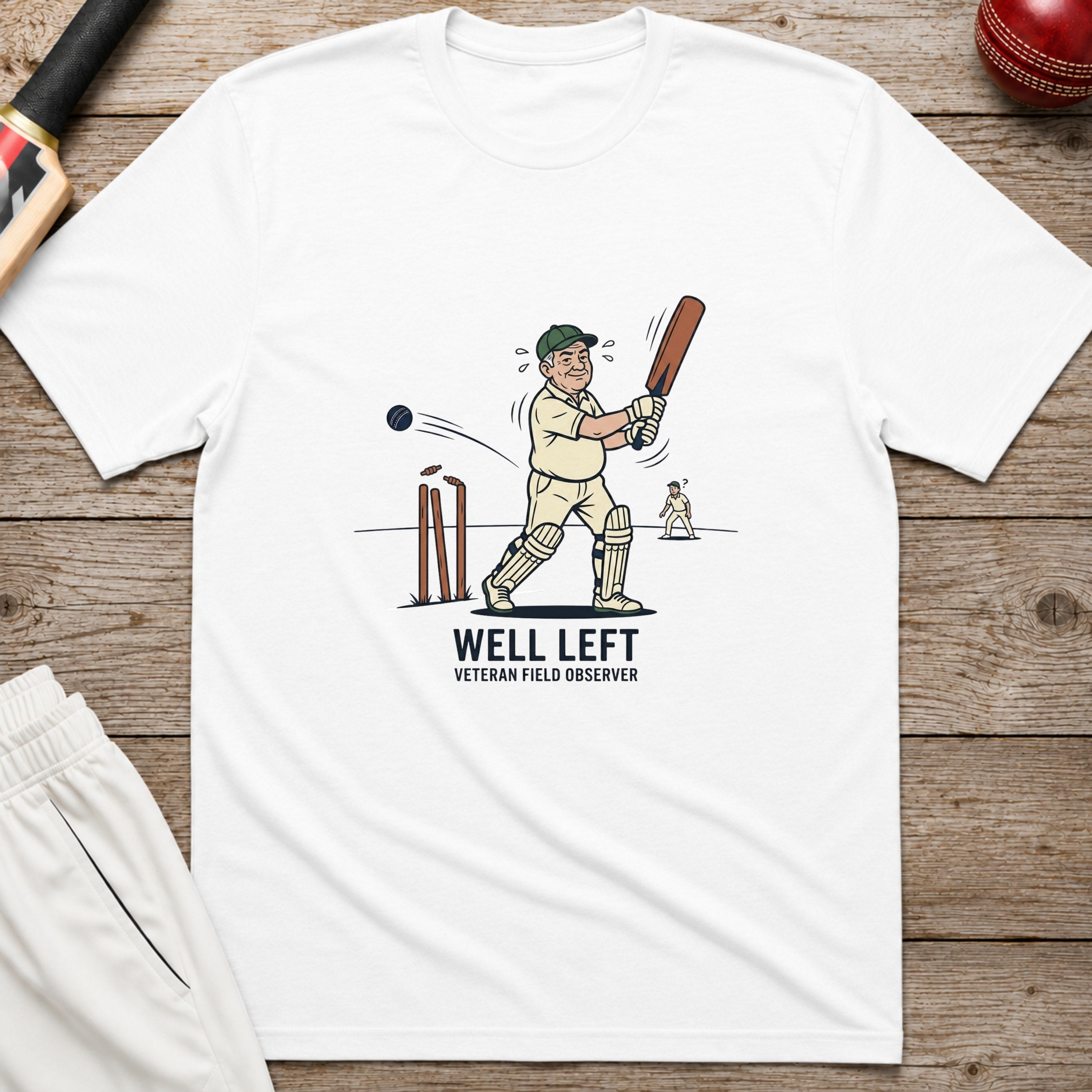 Well Left T-Shirt - White