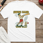 Swing Hard Miss Easy T-Shirt - White