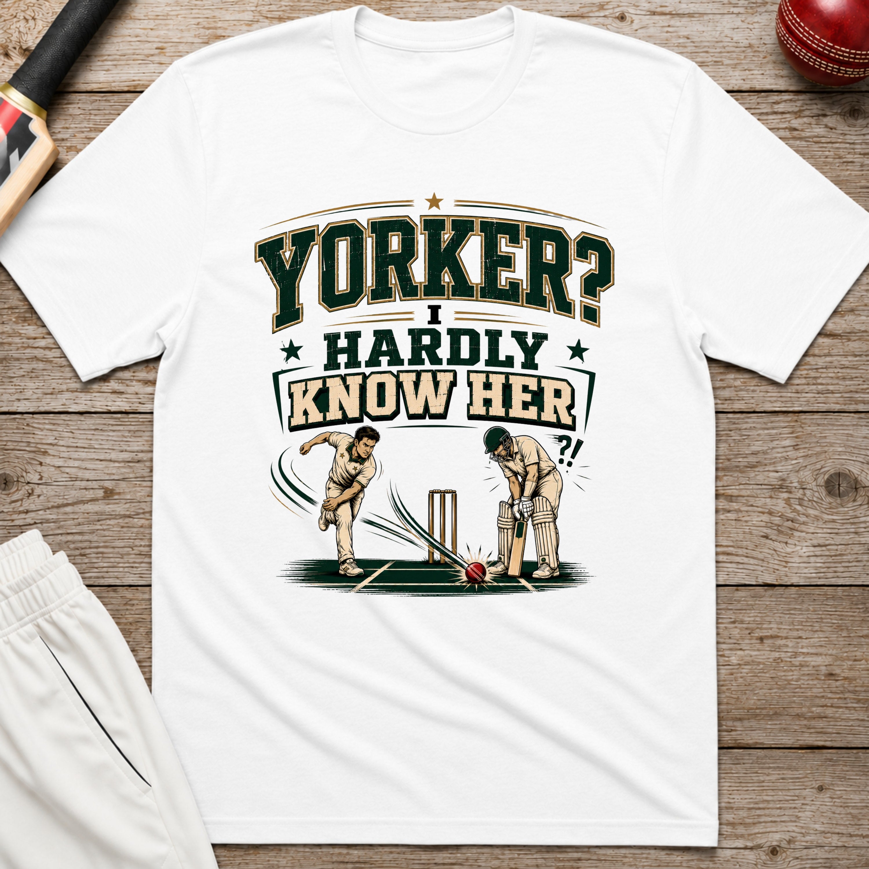 Yorker I Hardly Know Her T-Shirt - White
