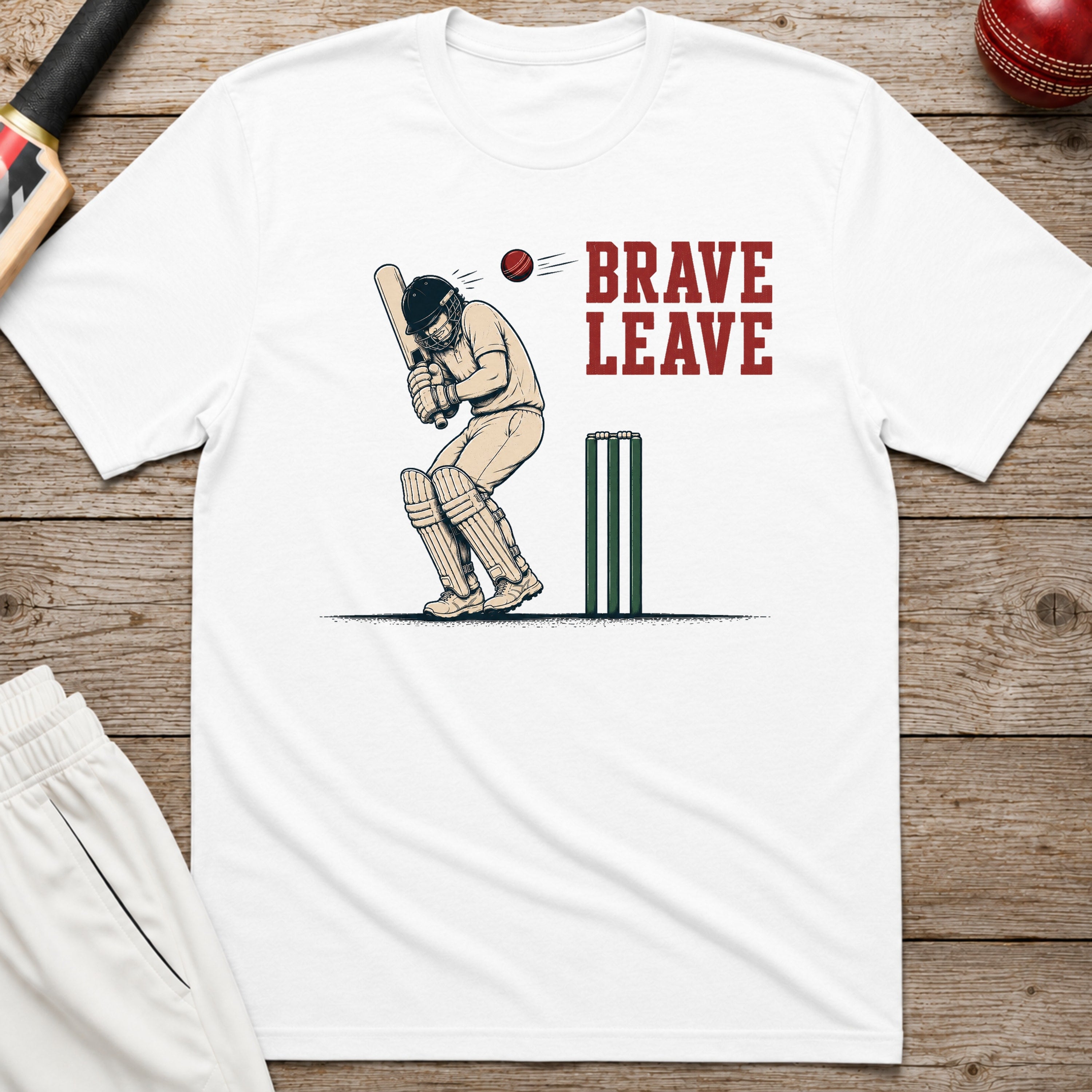 Brave Leave T-Shirt - White