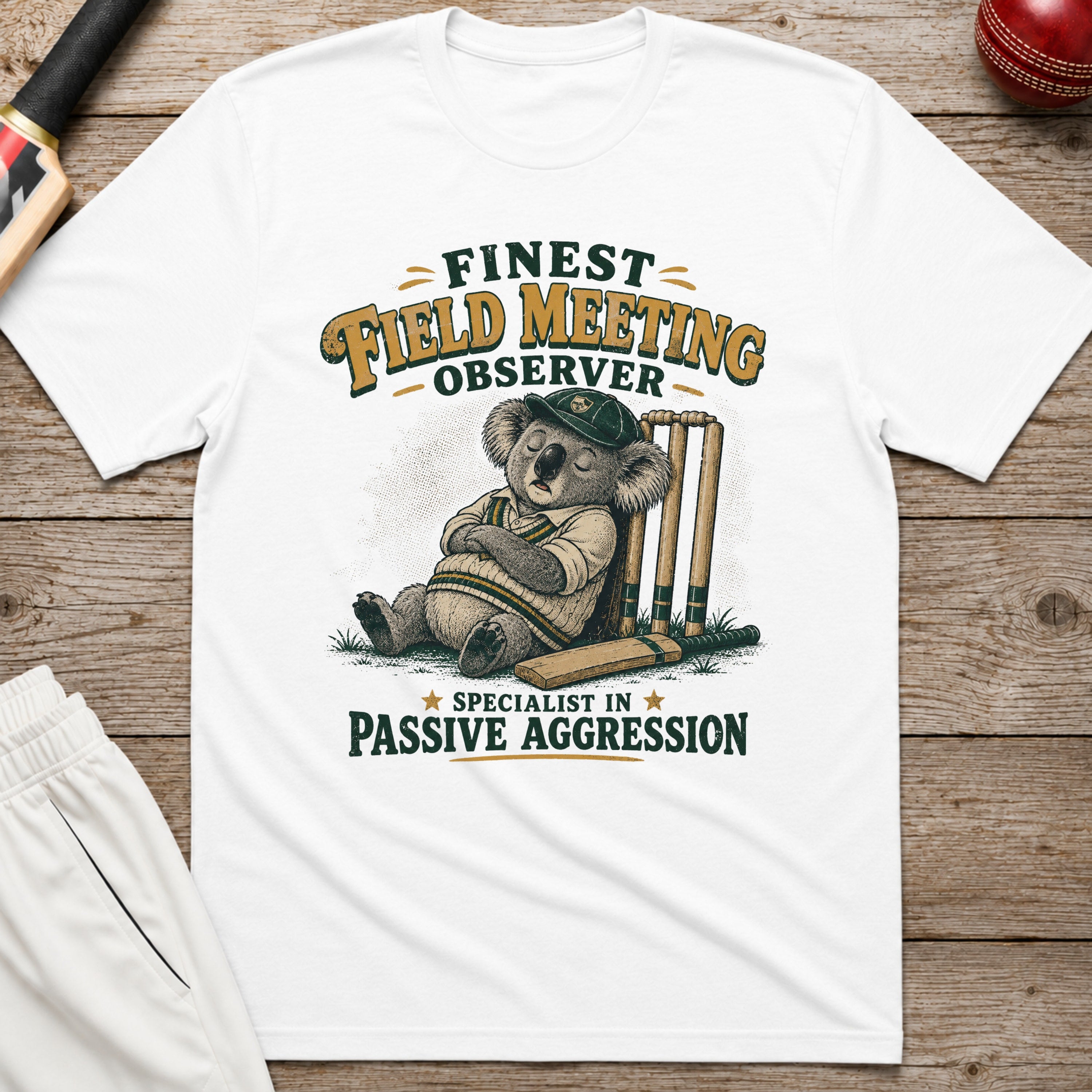 Finest Field Meeting Observer T-Shirt - White