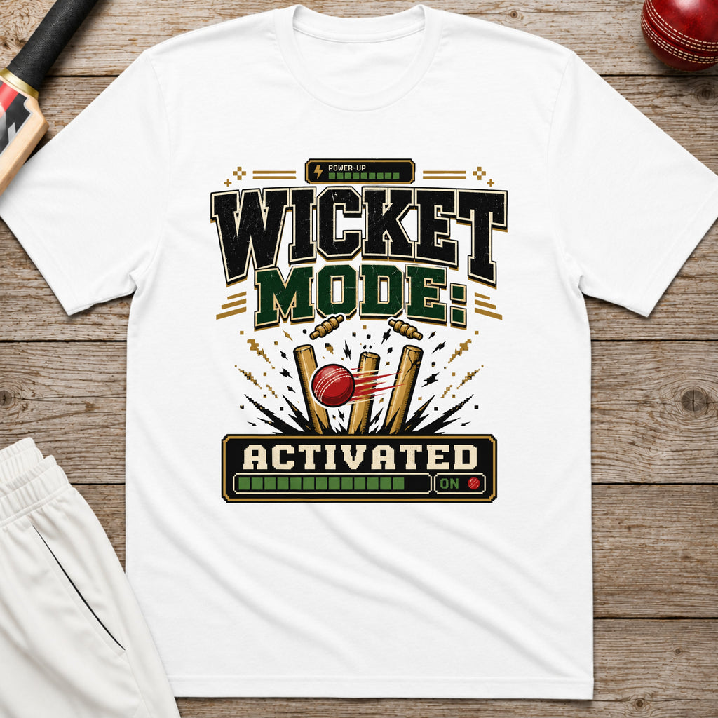 Wicket Mode Activated T-Shirt - White
