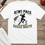 Kiwi Pace Aussie Mouth T-Shirt - White