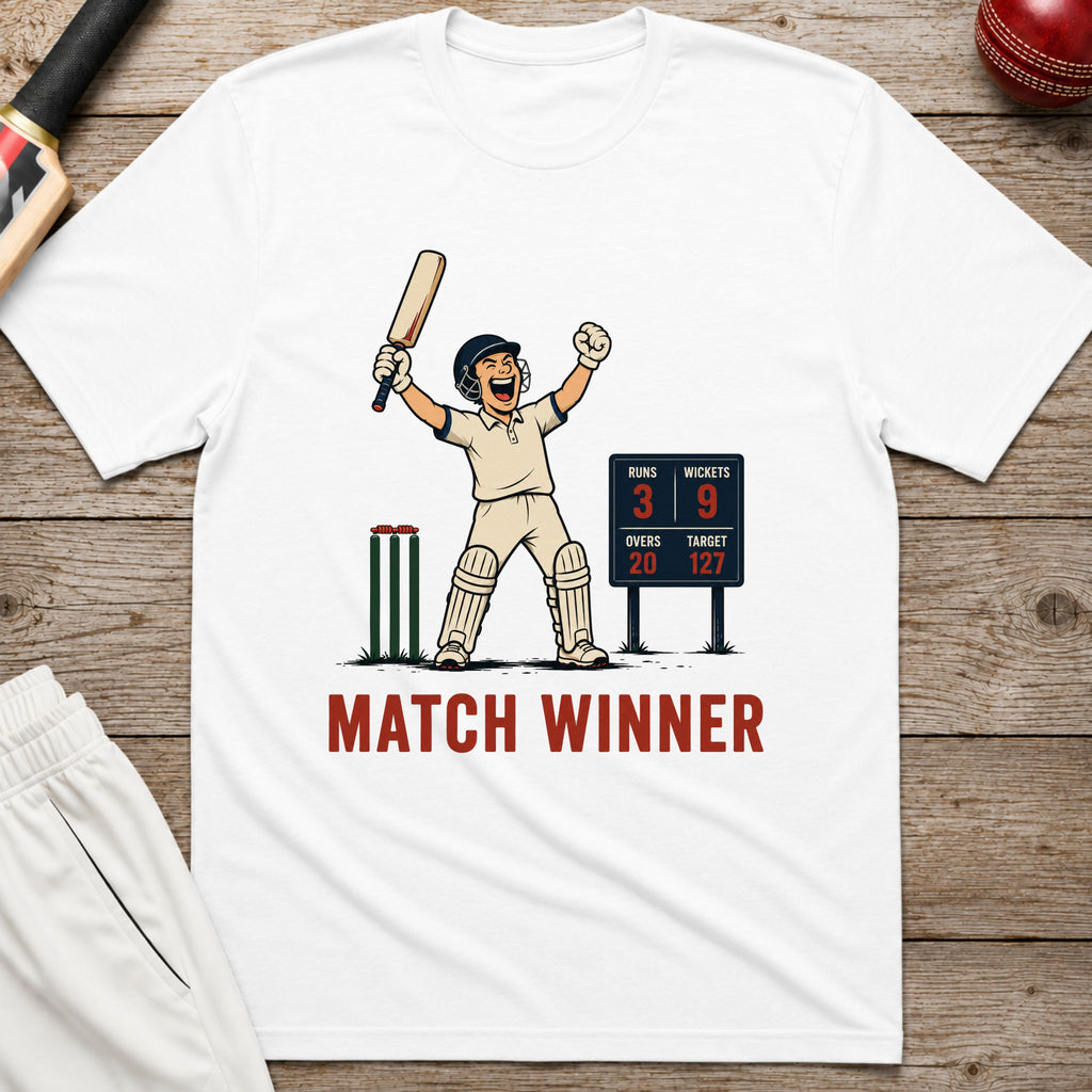 Match Winner T-Shirt - White