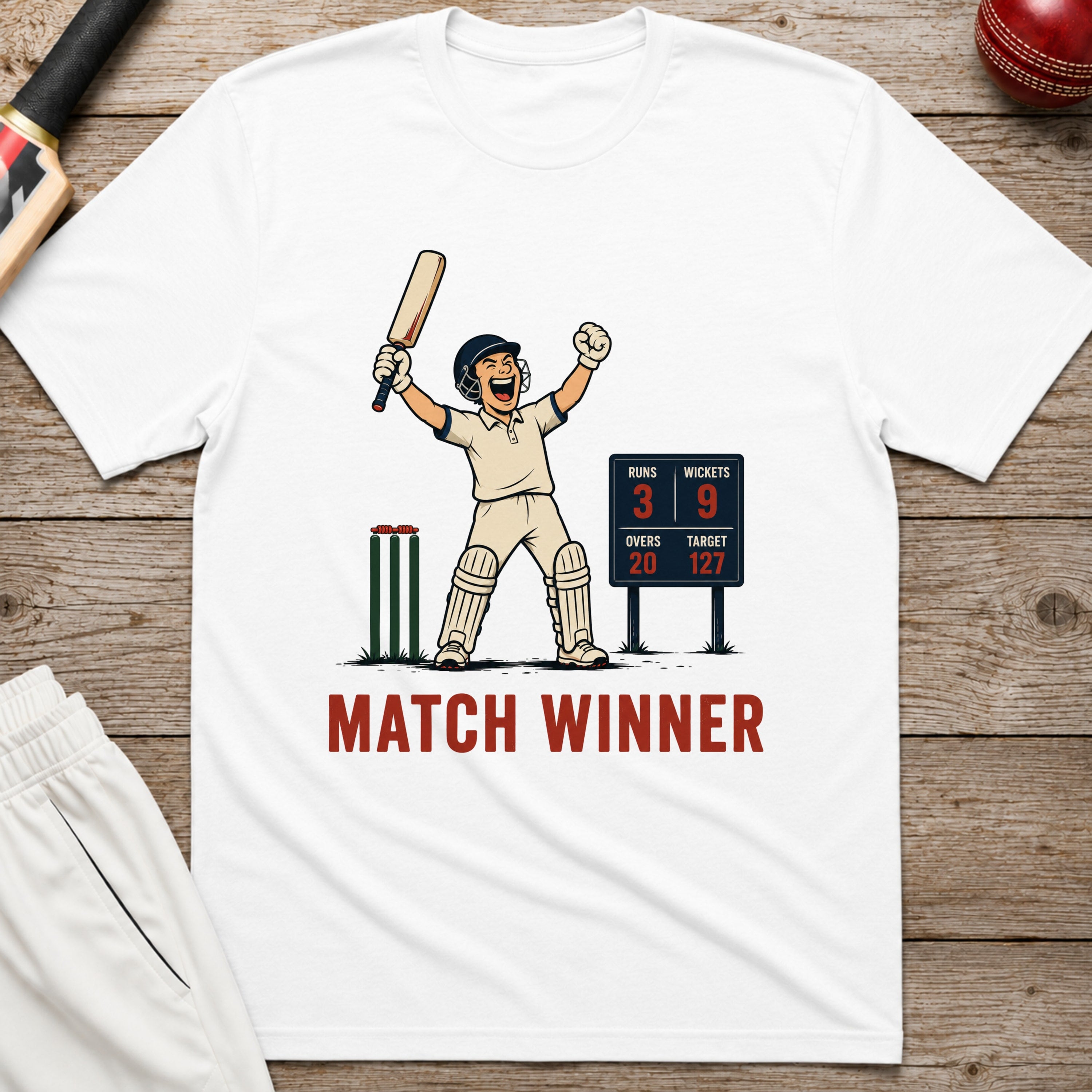 Match Winner T-Shirt - White