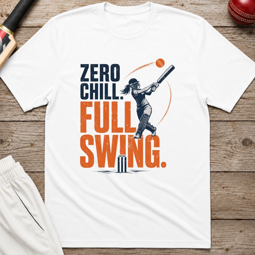 Zero Chill Full Swing T-Shirt - White