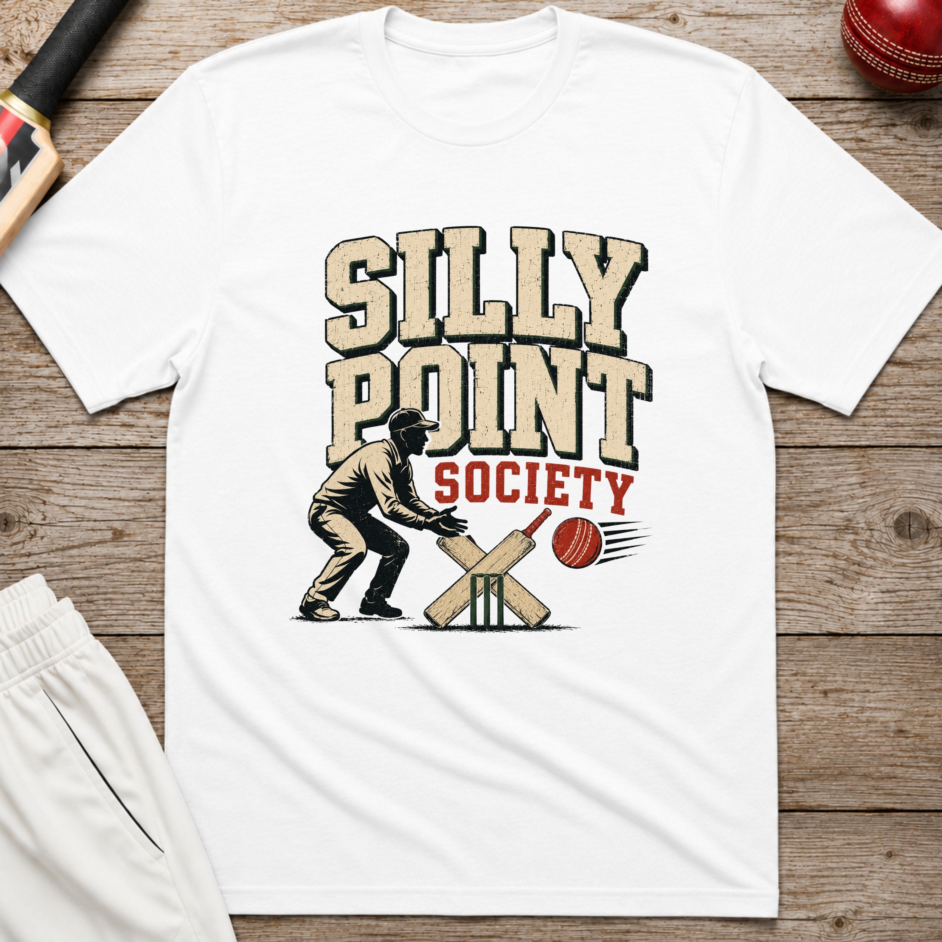 Silly Point Society T-Shirt - White