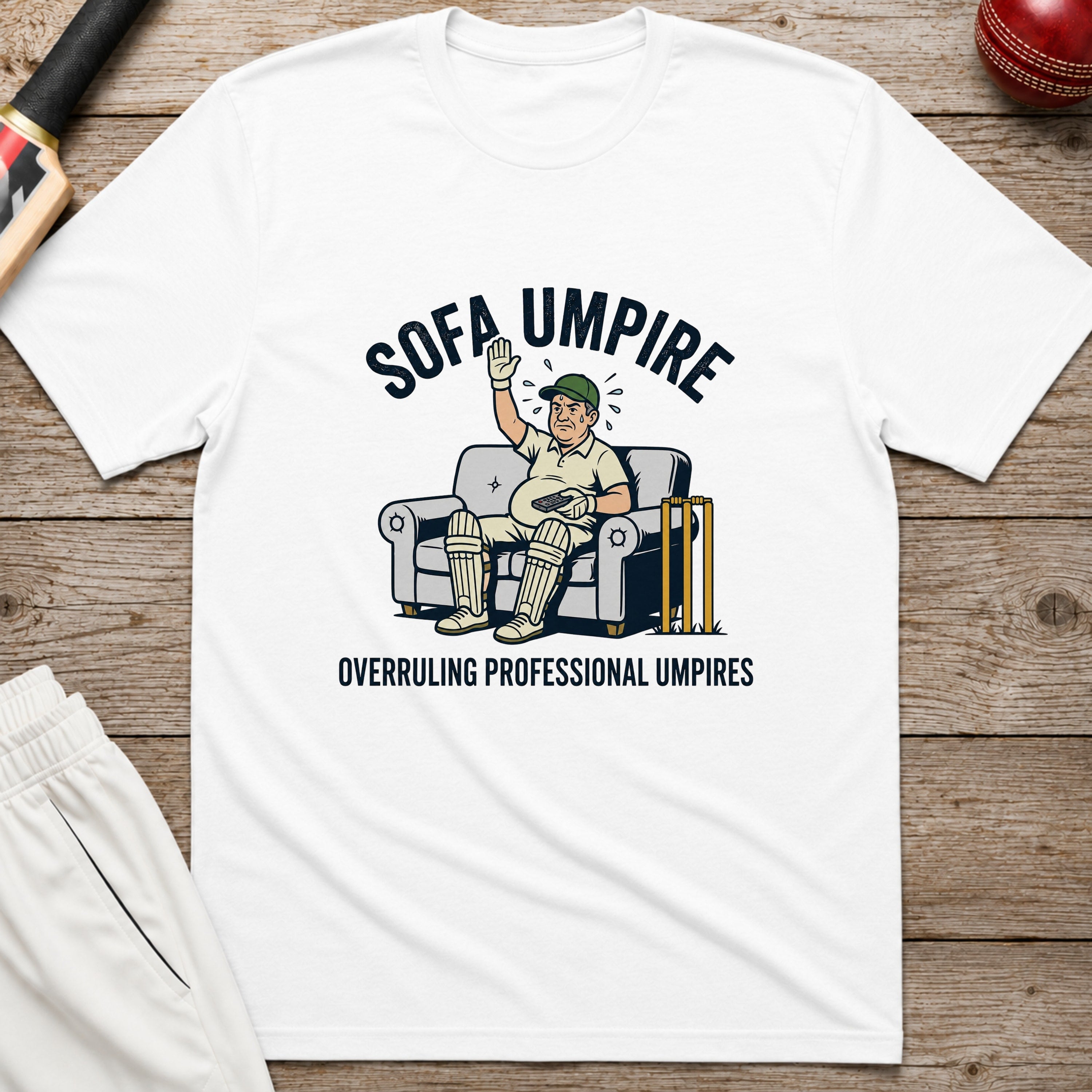 Sofa Umpire T-Shirt - White