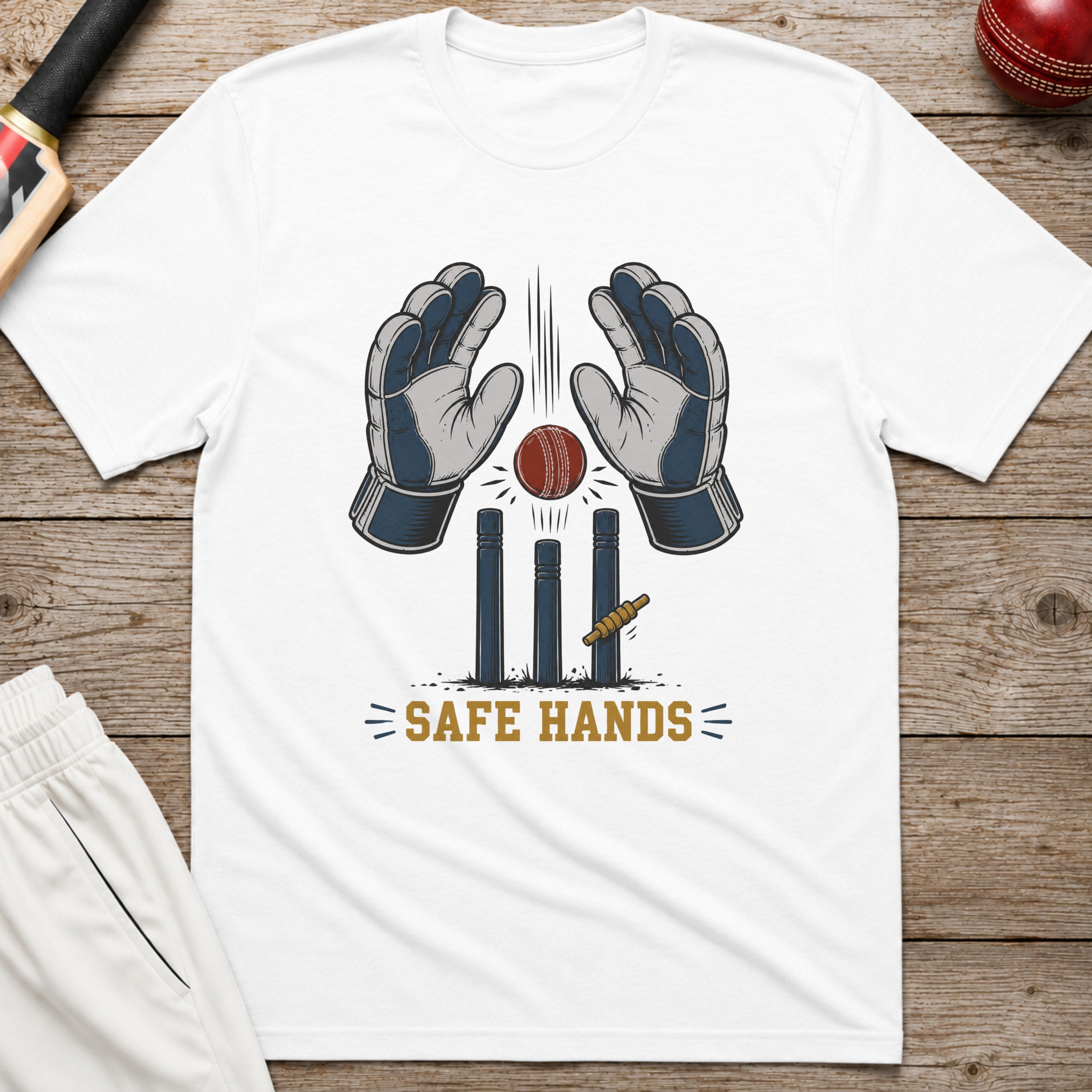 Safe Hands T-Shirt - White