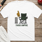 Third Umpire T-Shirt - White
