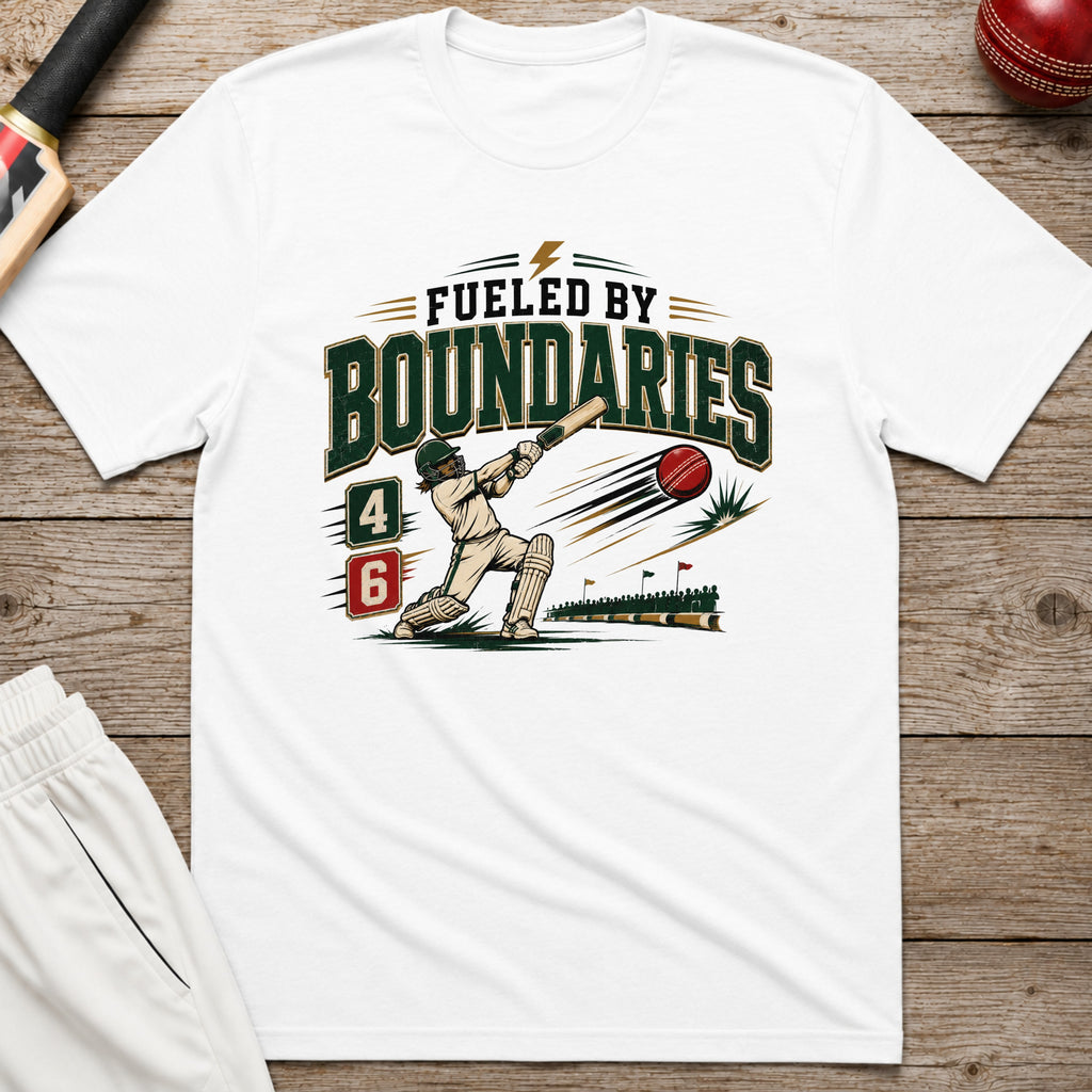 Fueled By Boundaries T-Shirt - White