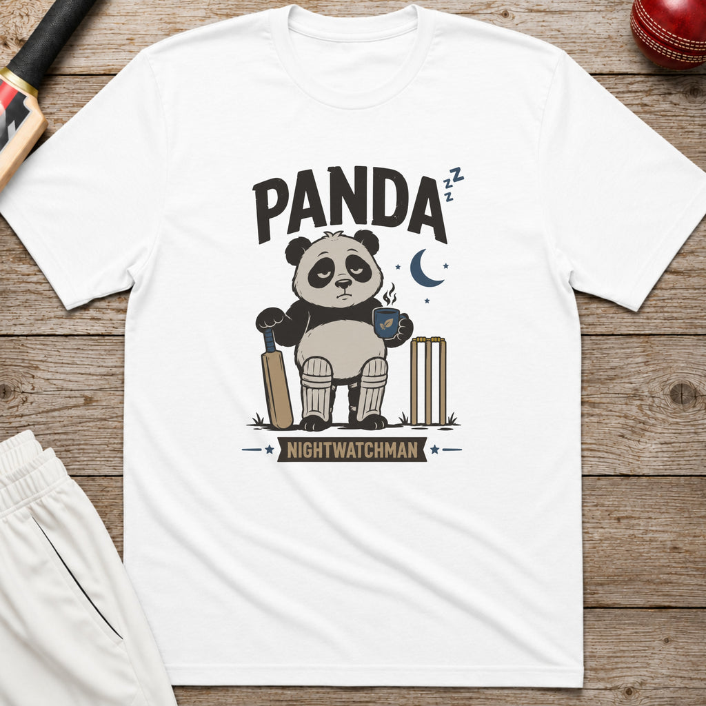 Panda Nightwatchman T-Shirt - White