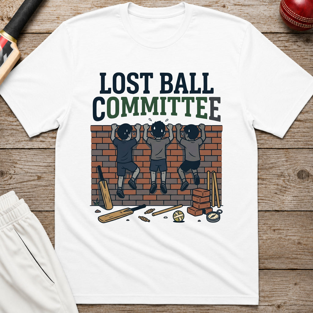 Lost Ball Committee T-Shirt - White