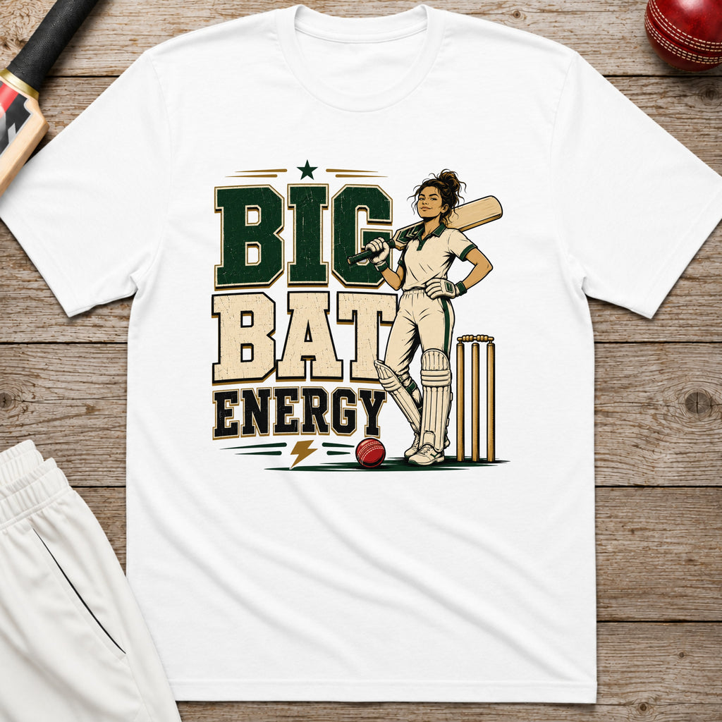 Big Bat Energy T-Shirt - White
