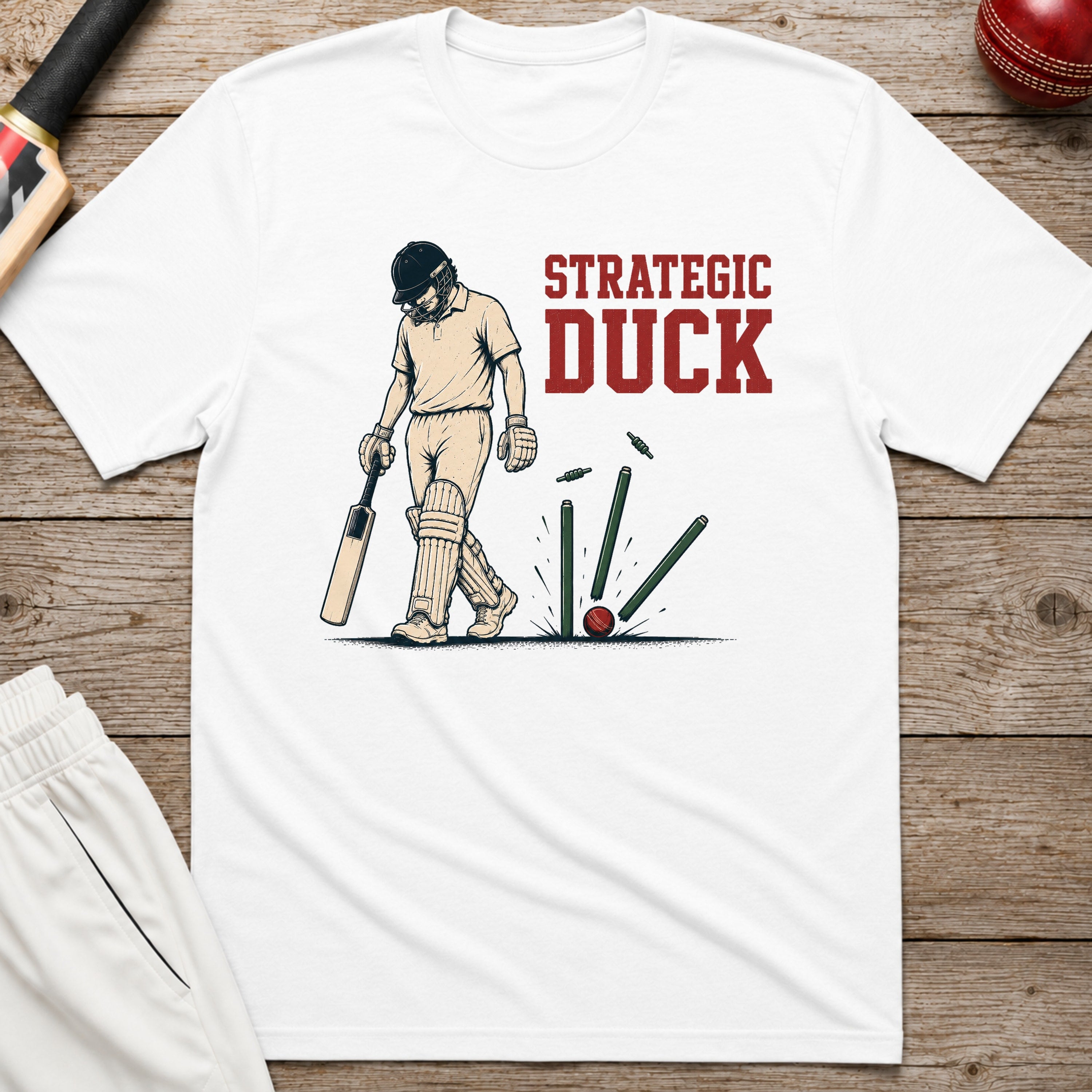 Strategic Duck T-Shirt - White