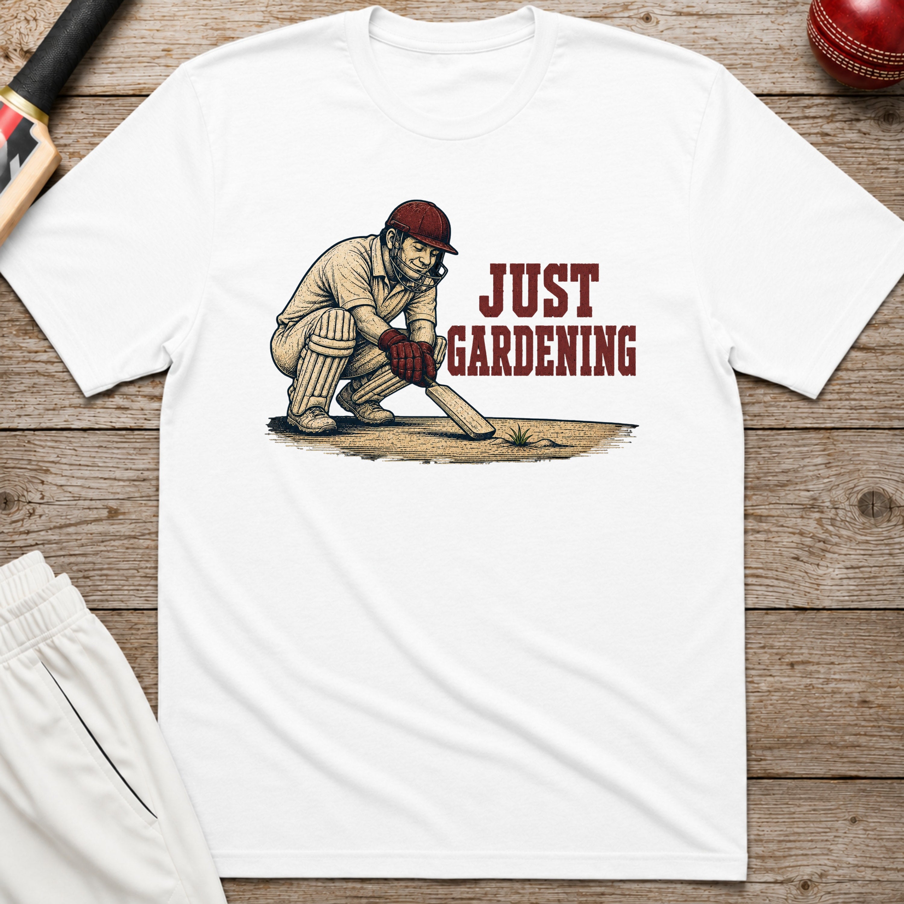 Just Gardening T-Shirt - White