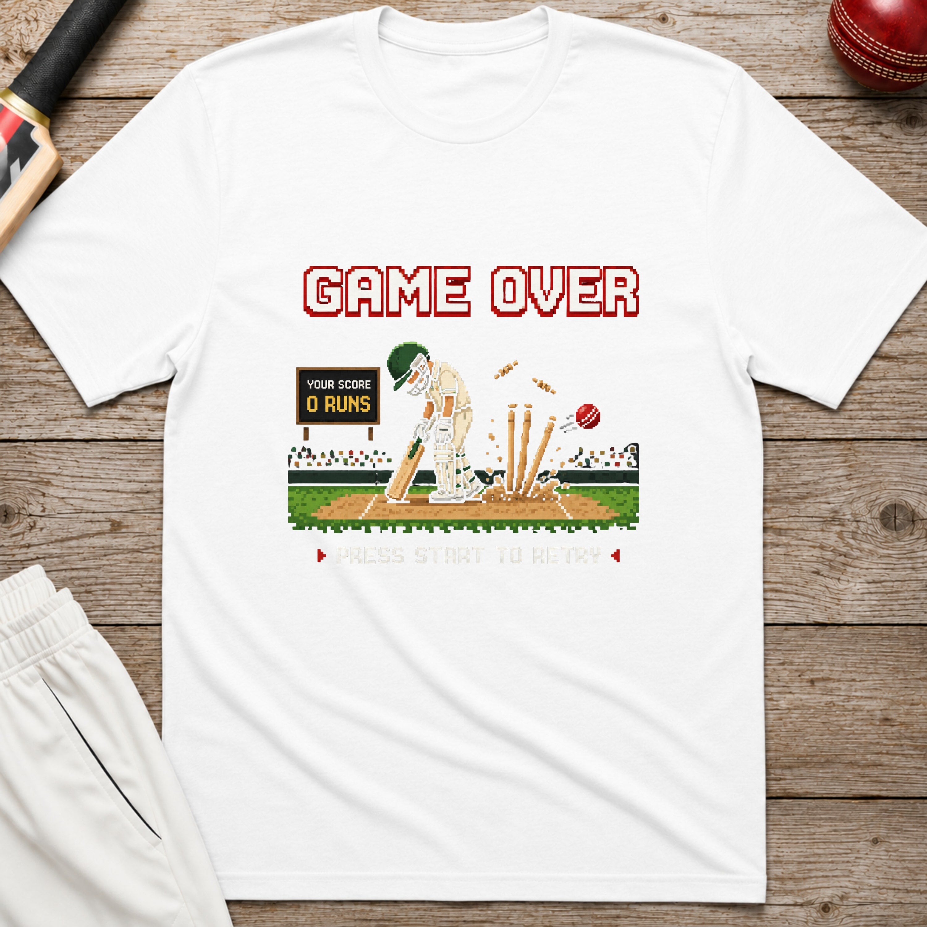 Game Over T-Shirt - White