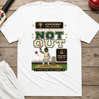 Achievement Unlocked Not Out T-Shirt - White