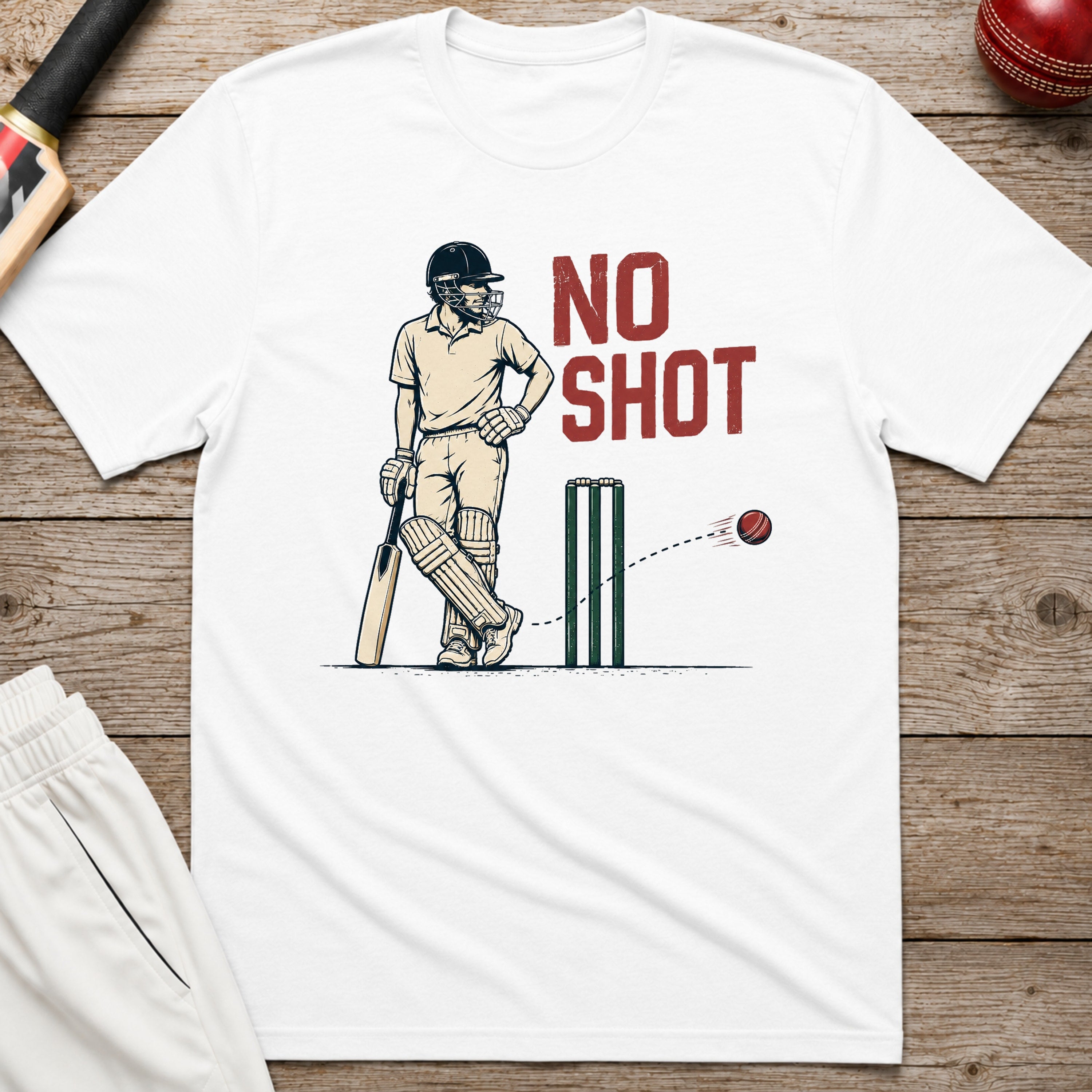 No Shot T-Shirt - White