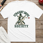 Straight Drive Society T-Shirt - White