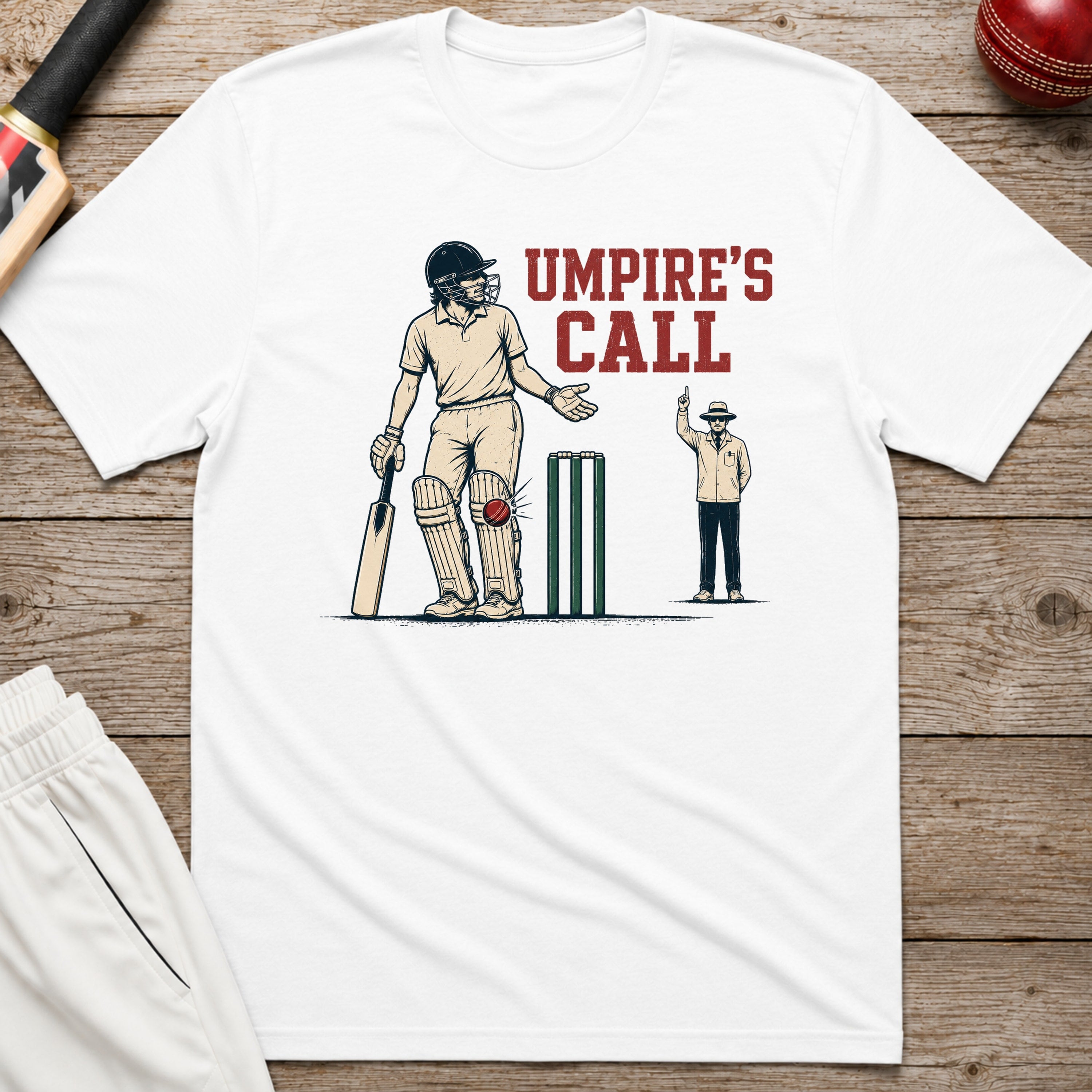Umpires Call T-Shirt - White