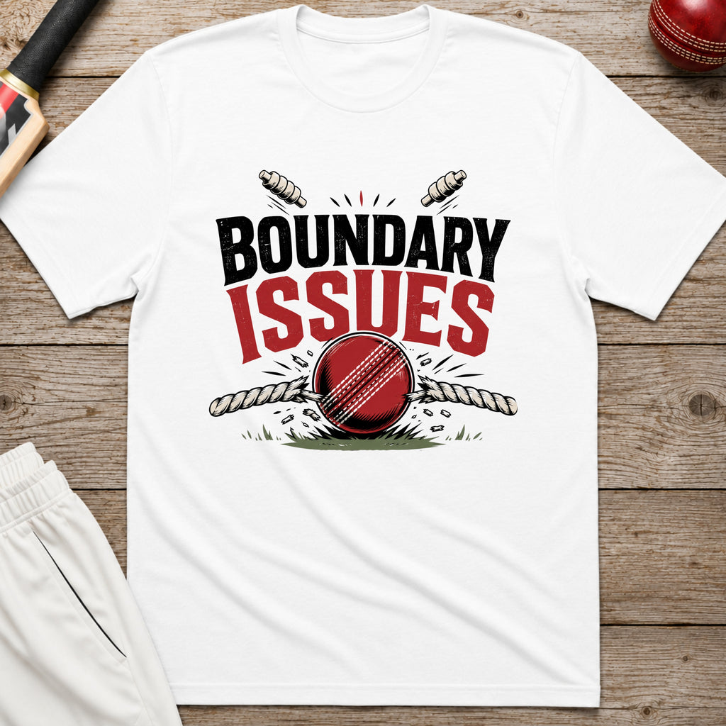 Boundary Issues T-Shirt - White