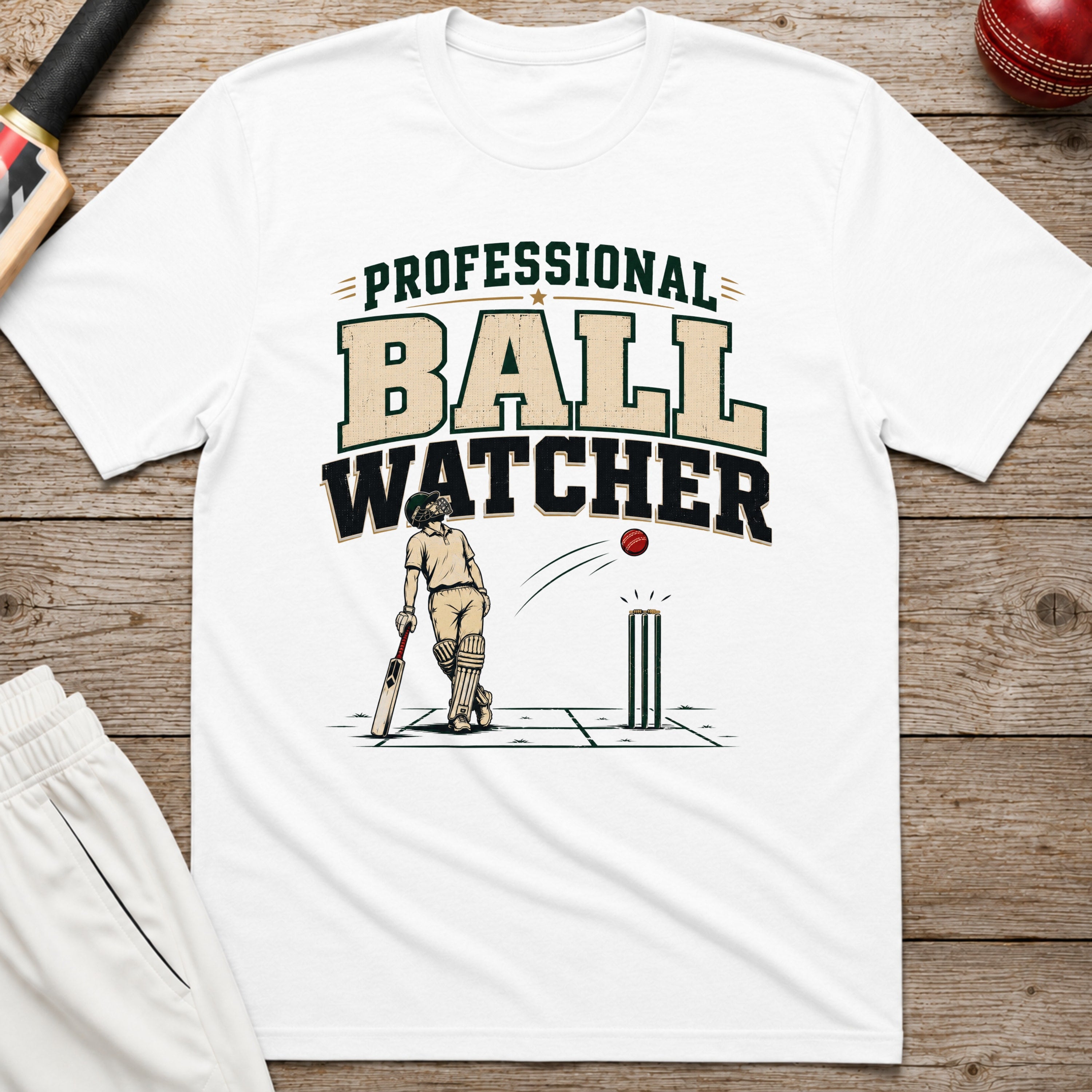 Professional Ball Watcher T-Shirt - White